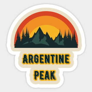 Argentine Peak Sticker